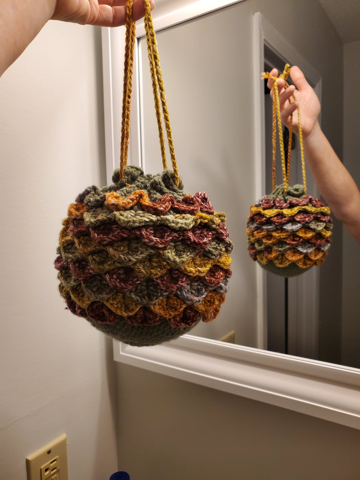 Dragon Egg Crossover Drawstring Purse