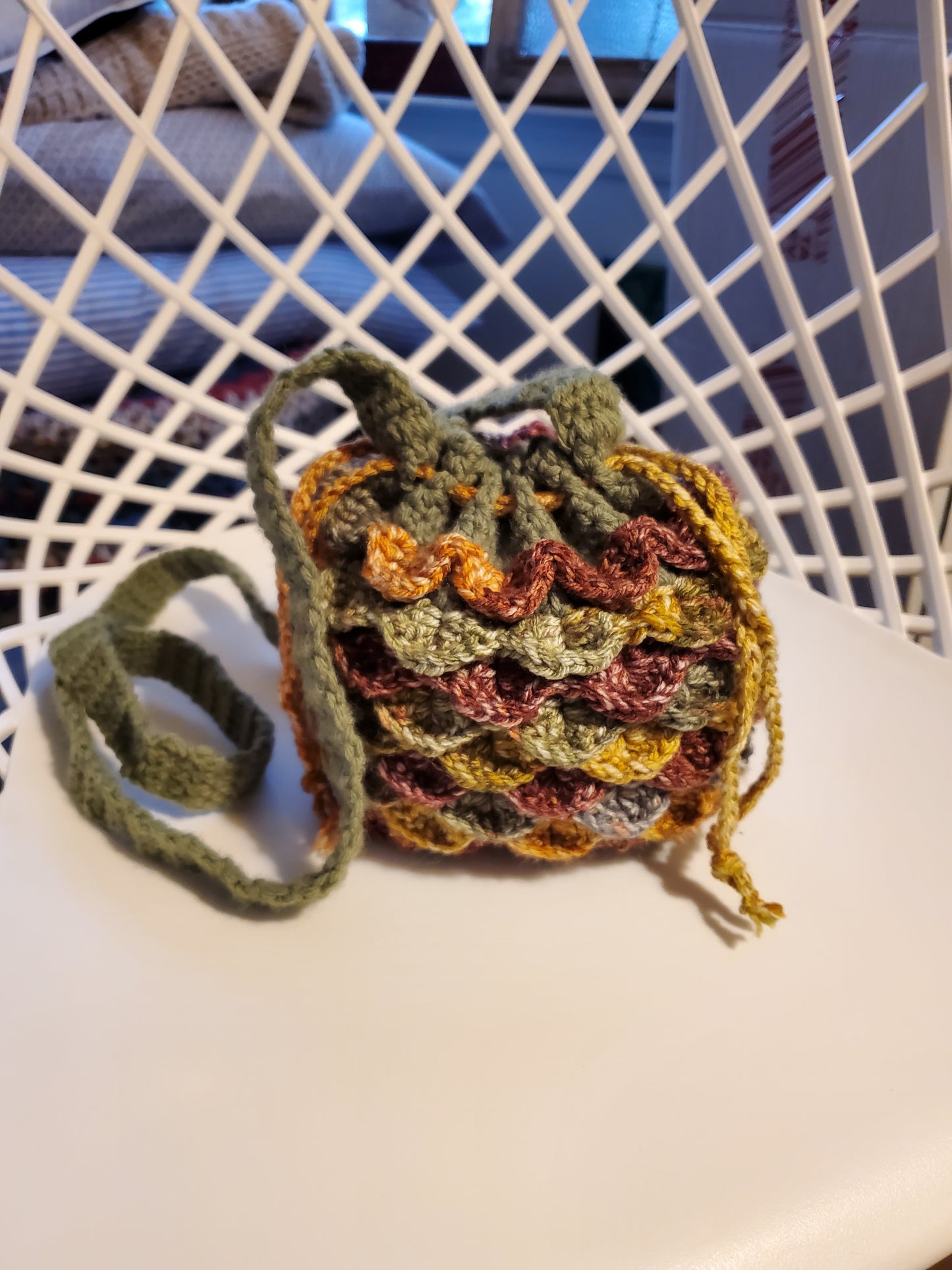 Dragon Egg Crossover Drawstring Purse