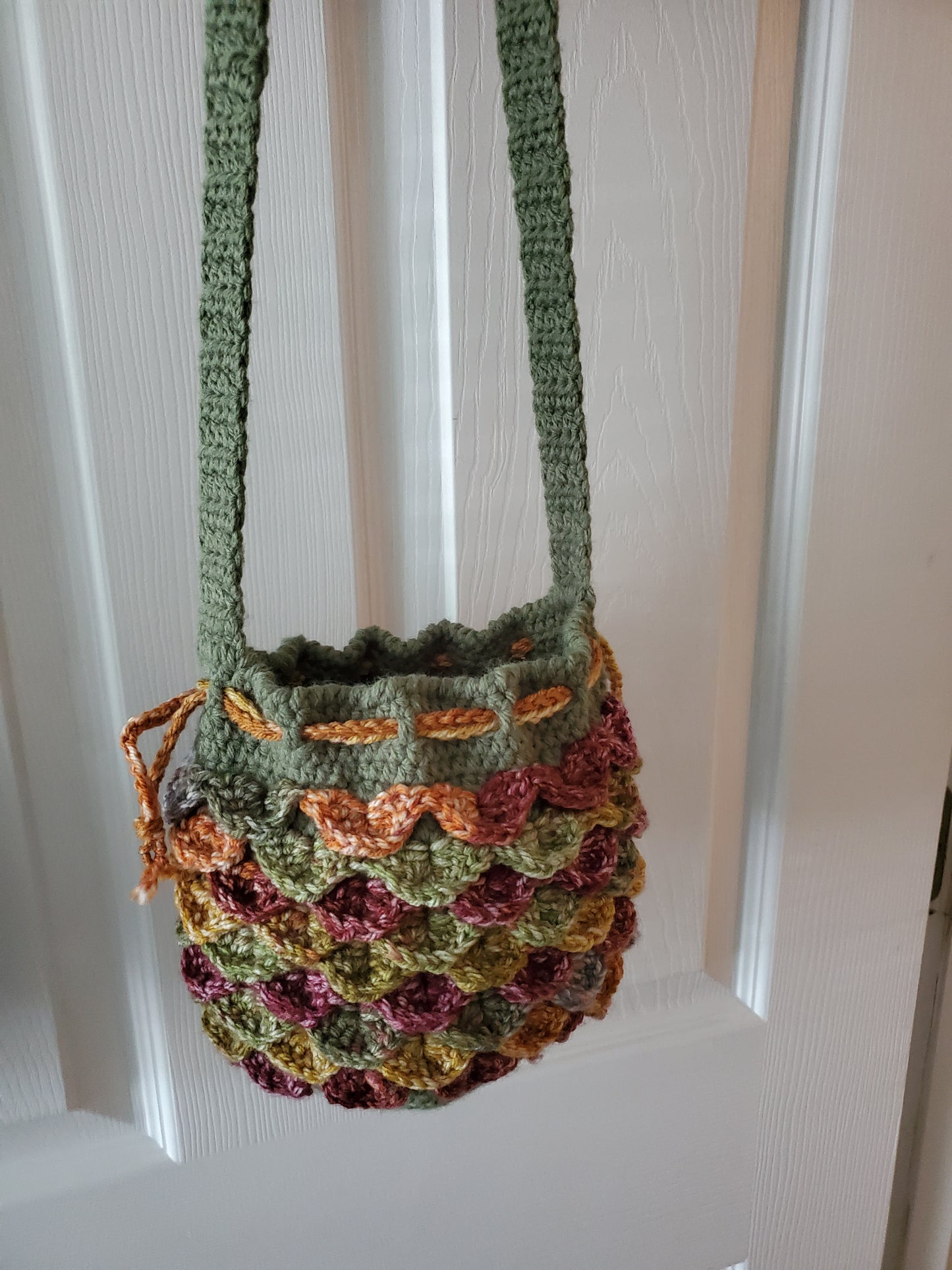 Dragon Egg Crossover Drawstring Purse